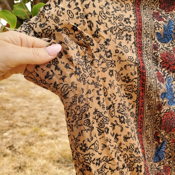 Vintage dress 1930 1940 fashion first smoller bird - Picture 3 of 10